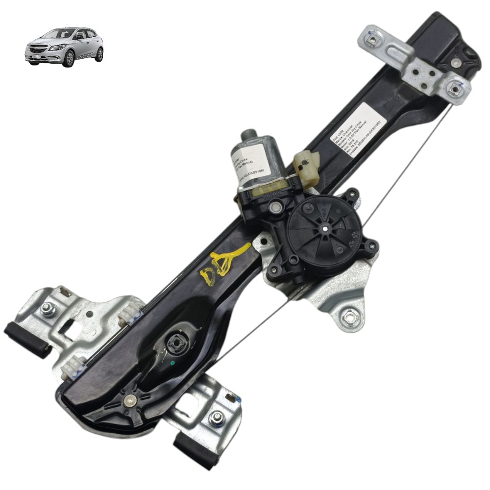 Motor Máquina Vidro Dianteiro Direito Gm Onix 2013 Á 2019 1
