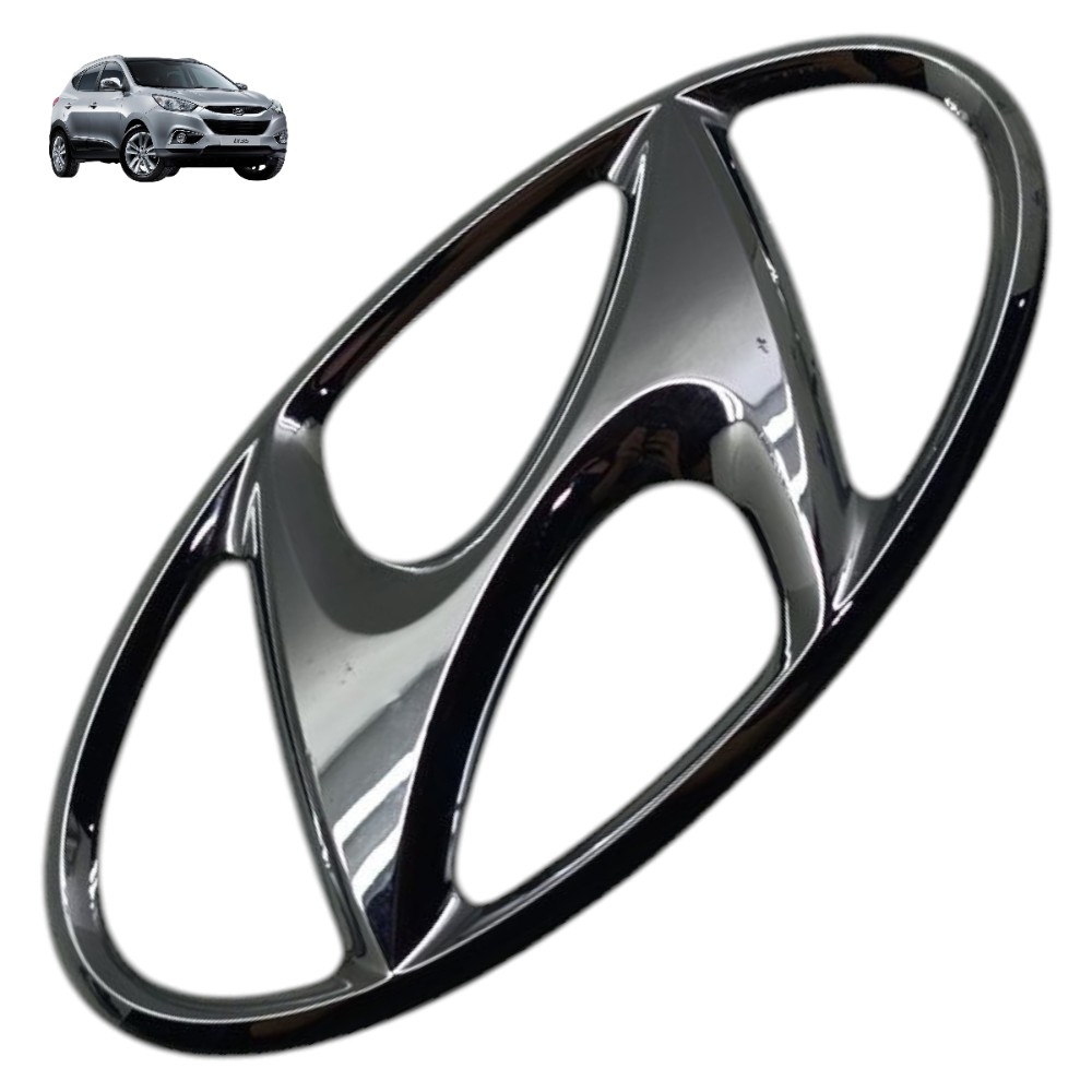 Emblema Original Parachoque Dianteiro Hyundai Ix35 2010 2011 1