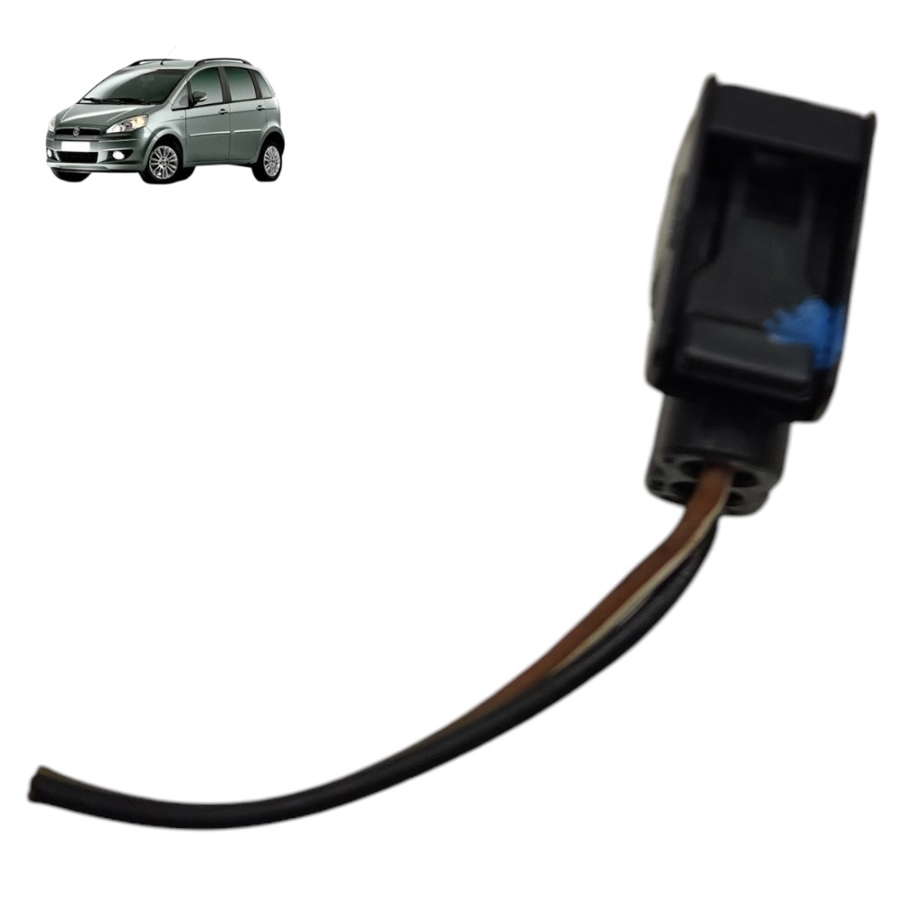 Plug conector compressor ar Fiat Idea 1.4 Fire 2005 2006 07 1