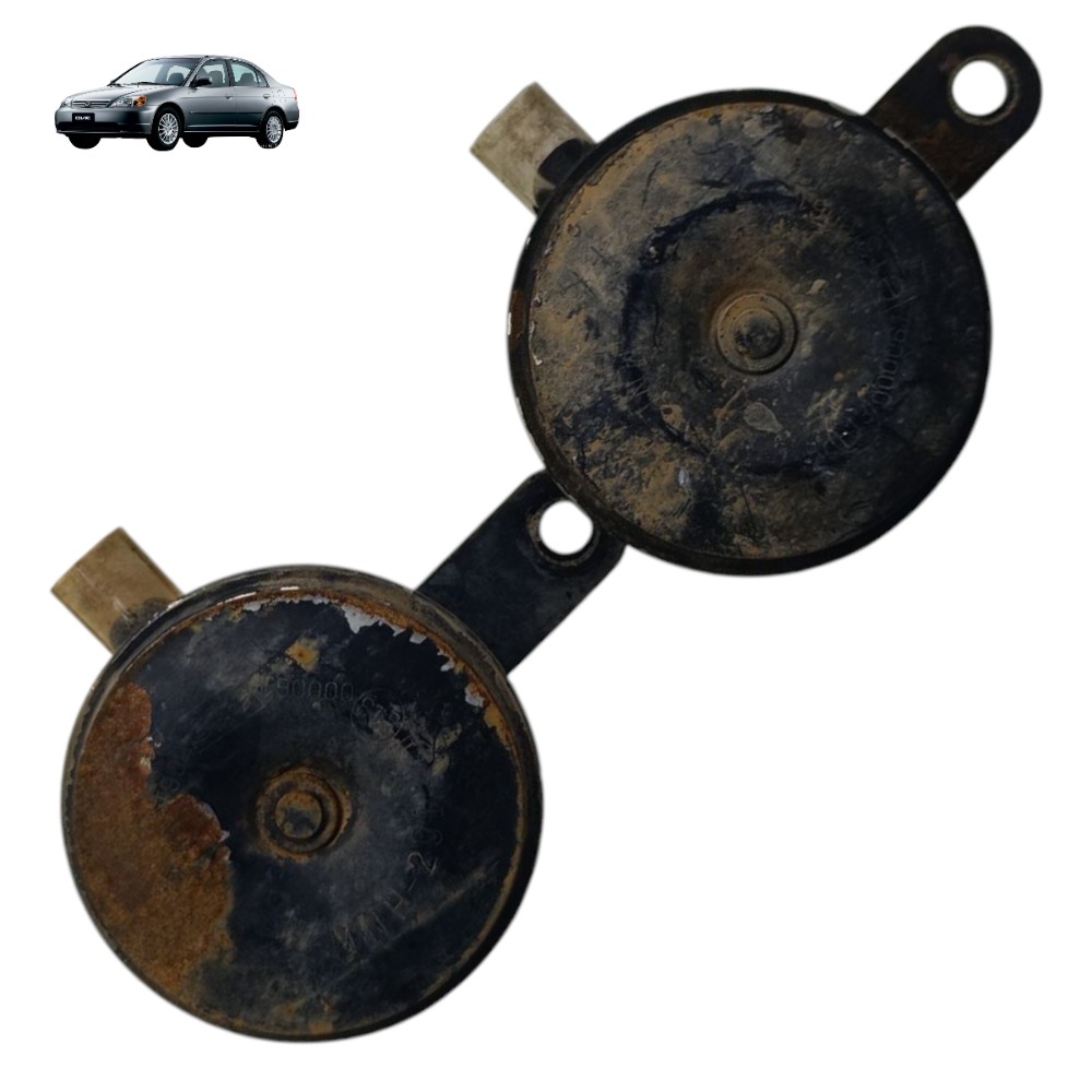 Par Buzina Honda Civic G7 2001 2002 2003 2004 2005 2006 1
