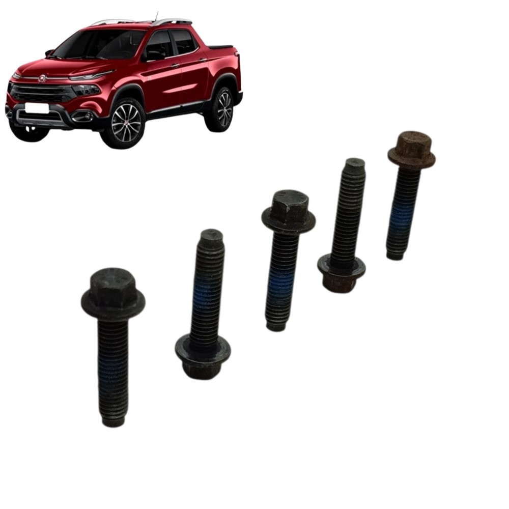 Jogo parafuso coletor admissão fiat toro 2021 2020 2019