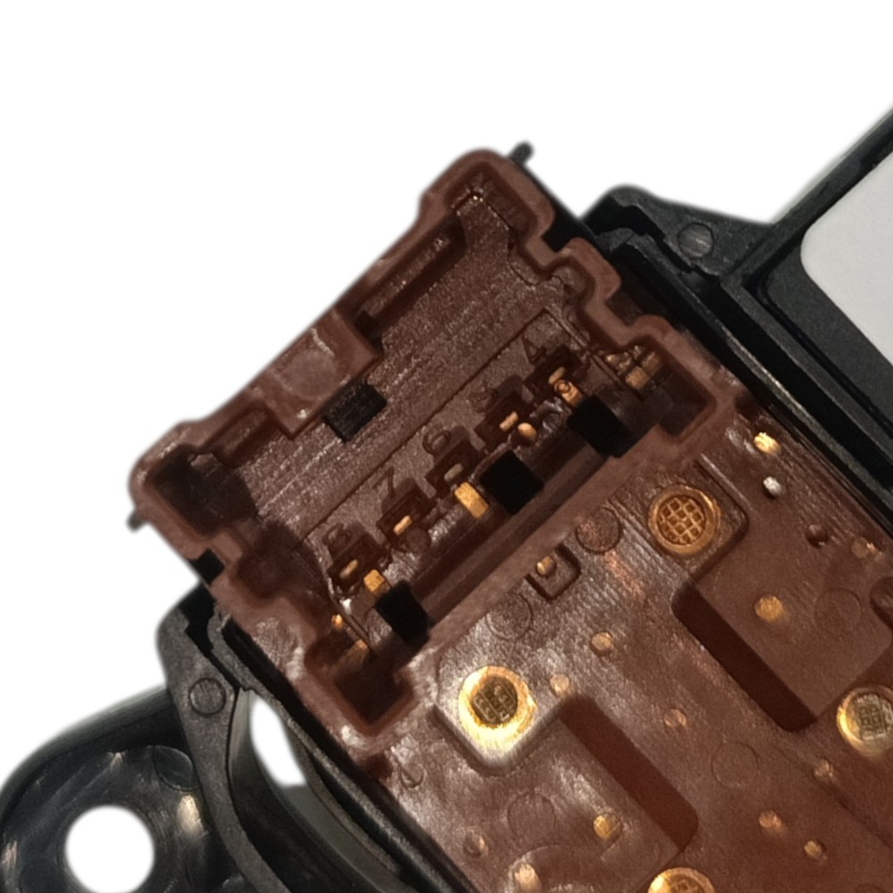 Botão Pisca Alerta Desembaçador Trava Renault Kwid 2022 2023 Preto 5