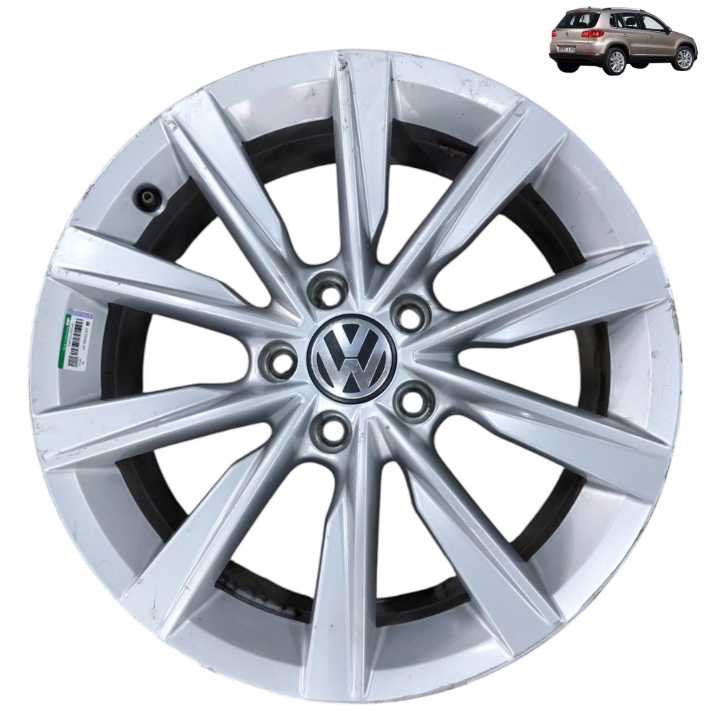Roda aro 17 5×112 vw tiguan golf passat fusca taos jetta 1