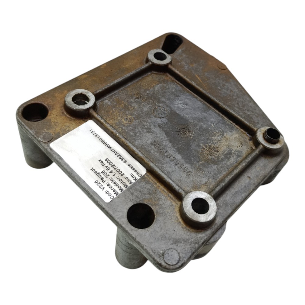 Suporte Compressor Ar Peugeot 206 207 1.4 Flex 2007 2008 09 4