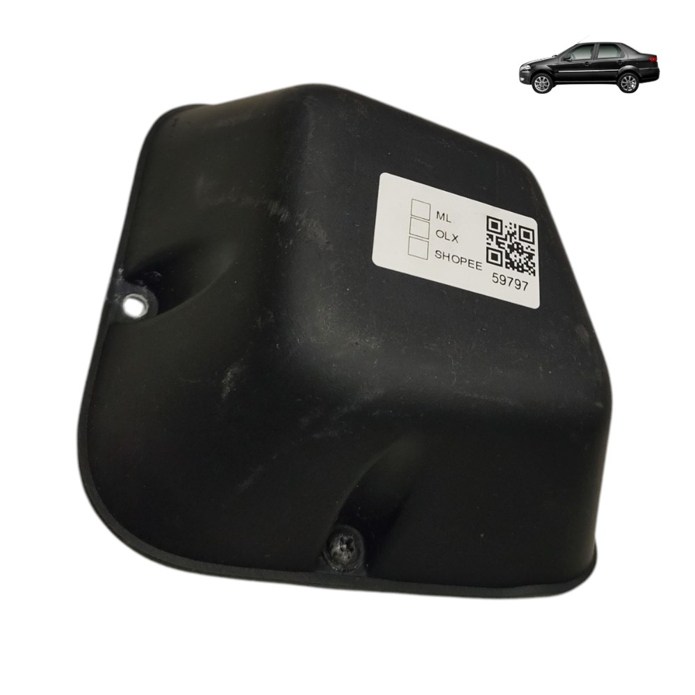 Moldura lanterna direita fiat siena 2008 2009 2010 2011 2012