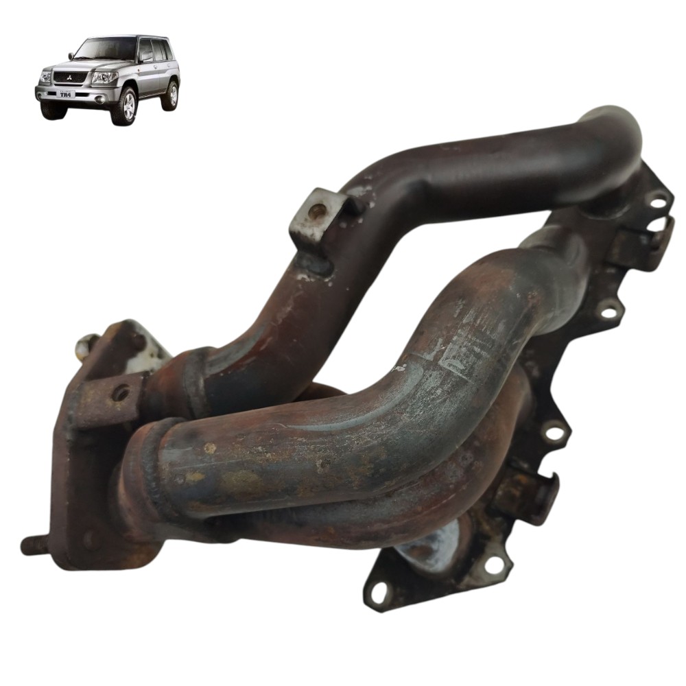 Coletor escape Mitsubishi pajero tr4 2.0 2003 2004 2005 2006 1