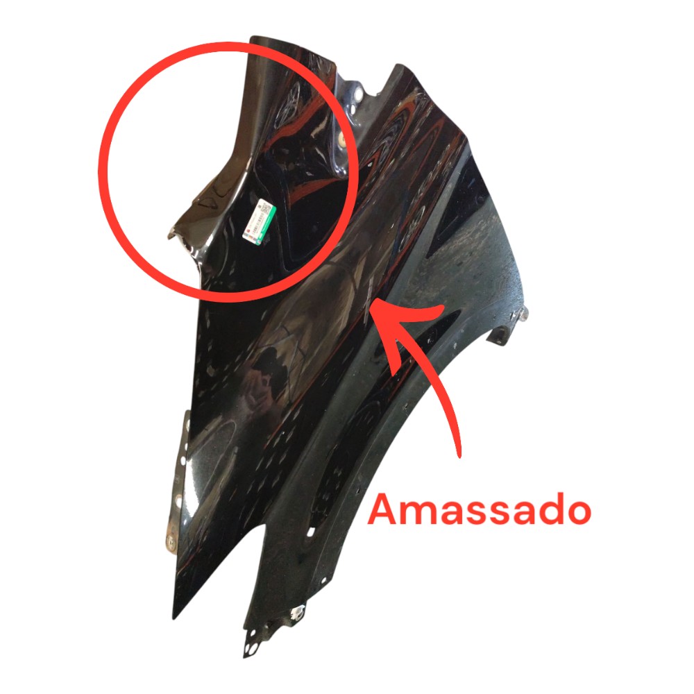 Paralama Esquerdo Com Detalhe Gm Onix Activ 2017 2018 2019 2