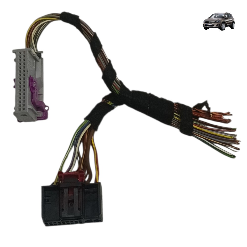 Plug Conector Máquina Vidro Dianteira Vw Tiguan 2011 2012 1