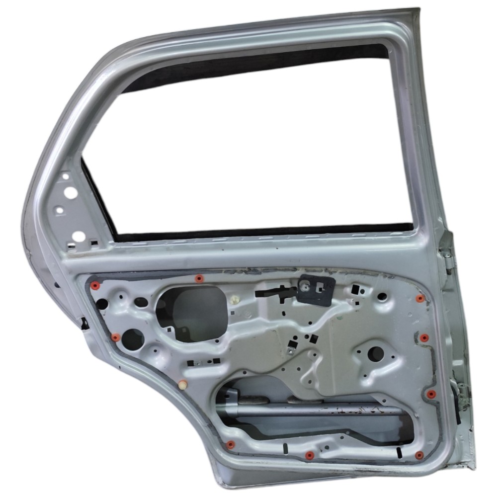 Porta Traseira Esquerda Fiat Palio 2011 2010 2009 08 Detalhe Traseira Esquerdo Prata 5
