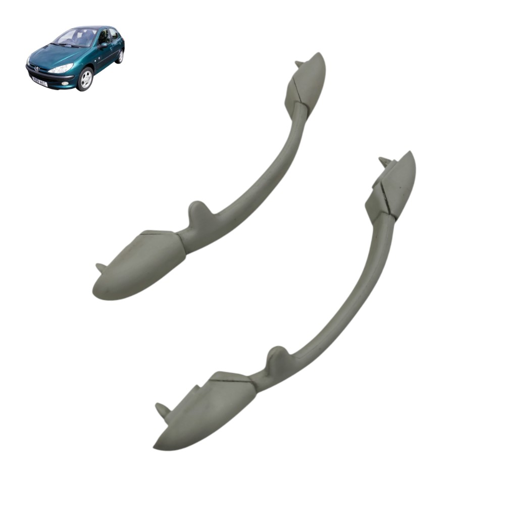 Par alça teto PQP segura mão do Peugeot 206 2001 2002 2003 1