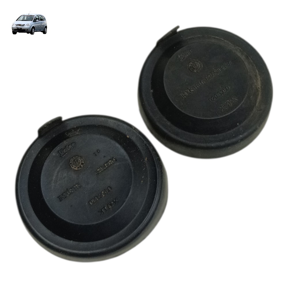 Par borracha vedação farol GM Meriva 2012 2011 2010 2009 08 1