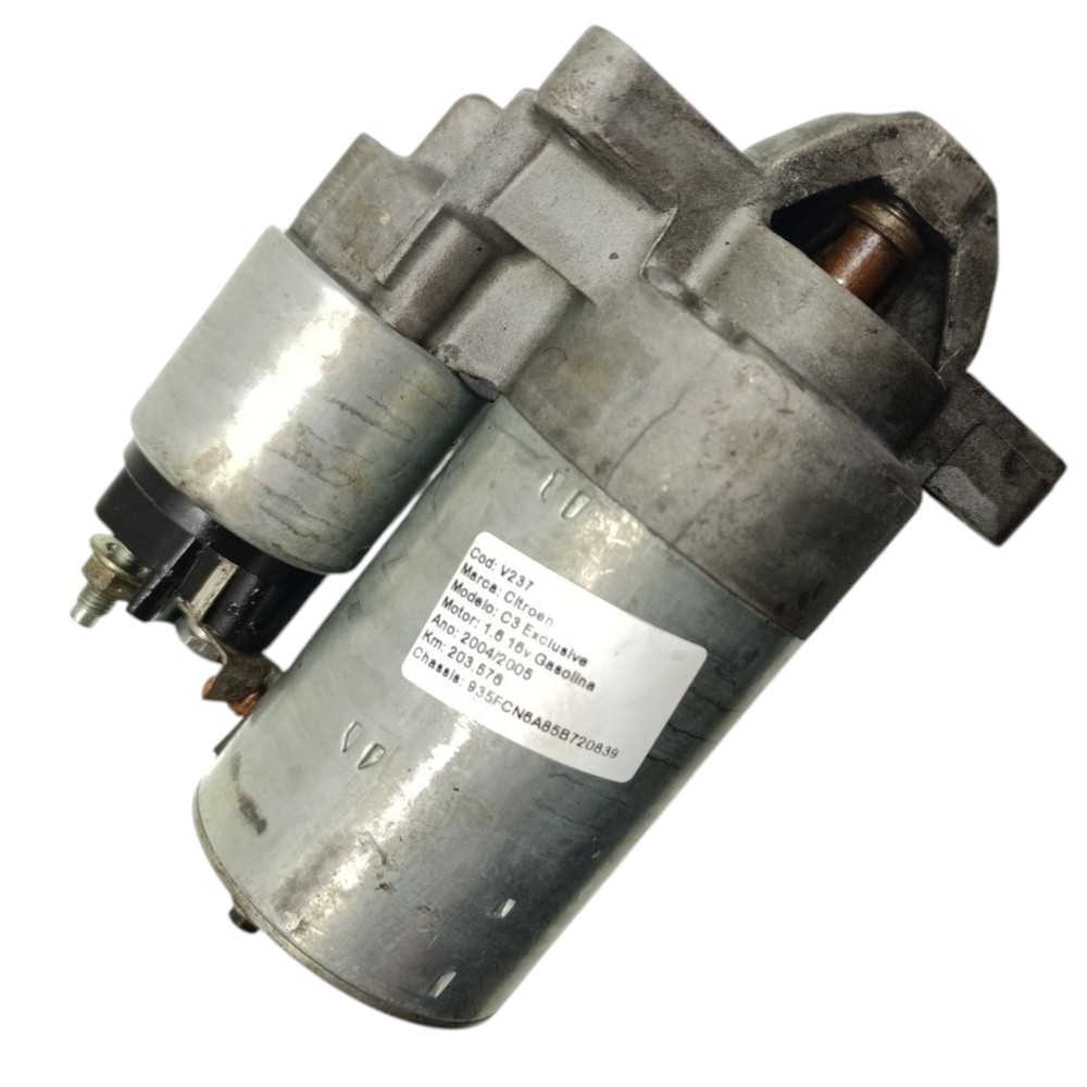 Motor Arranque Partida Citroen C3 1.6 2004 2005 2006 2007 08 2