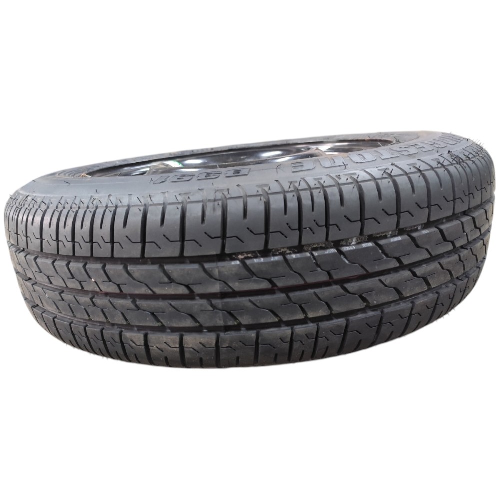 Roda Ferro Estepe Aro 14 4×100 Honda Fit 2003 2004 2005 2006 Preto 3