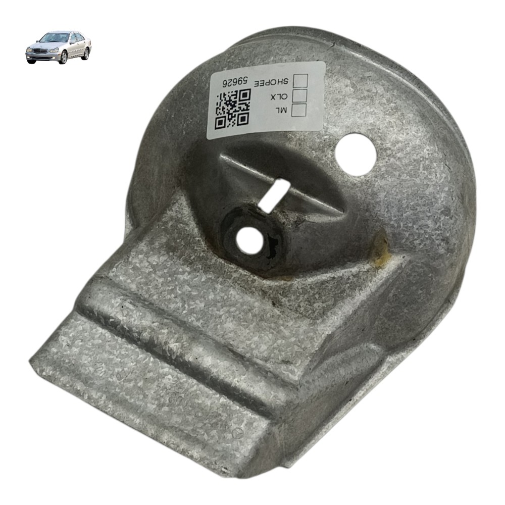 Protetor Térmico Coxim Cambio Mercedes C230k 2003 2004 2005 Prata 1