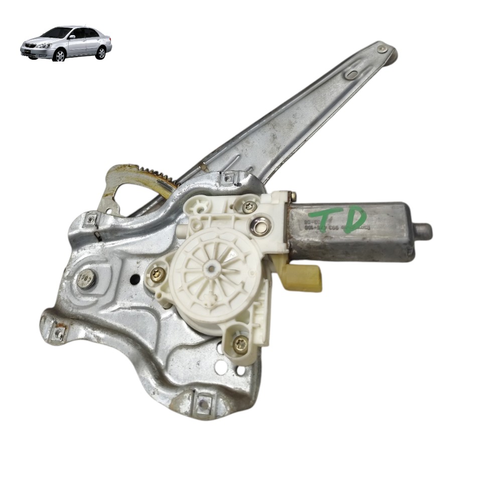 Motor Máquina Vidro Traseira Direita Toyota Corolla 2003 1