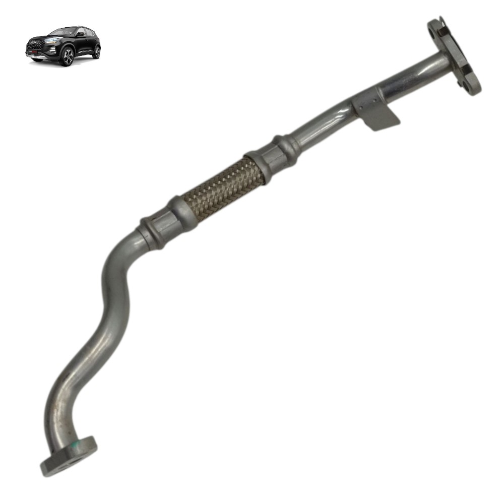 Cano Tubo Oleo Flexível Turbina Chery Tiggo 5x 1.5 2025 2024 – Prateado 1