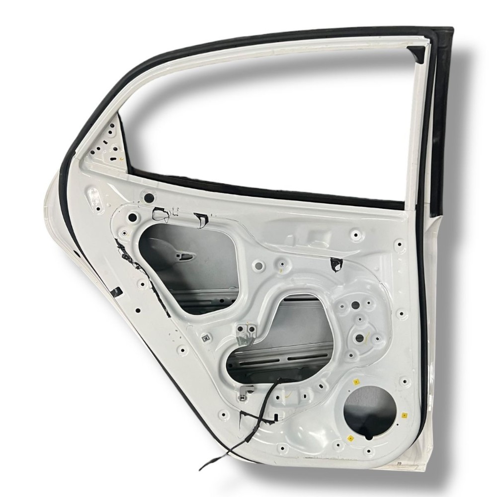 Porta Traseira Esquerda Hyundai Hb20x Hatch 2020 2021 2022 Traseira Esquerda Branco 5