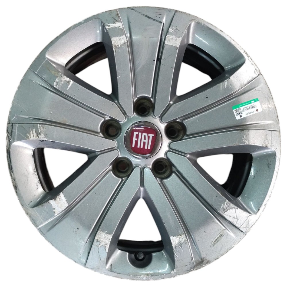 Jogo Roda Aro 16 Fiat Toro 1.8 2018 2019 2020 5×110 Cinza 3