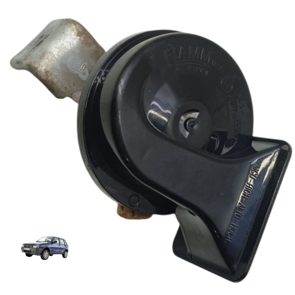 Buzina Caracol Fiat Uno Palio 2006 2007 2008 2009 2010 2011 1