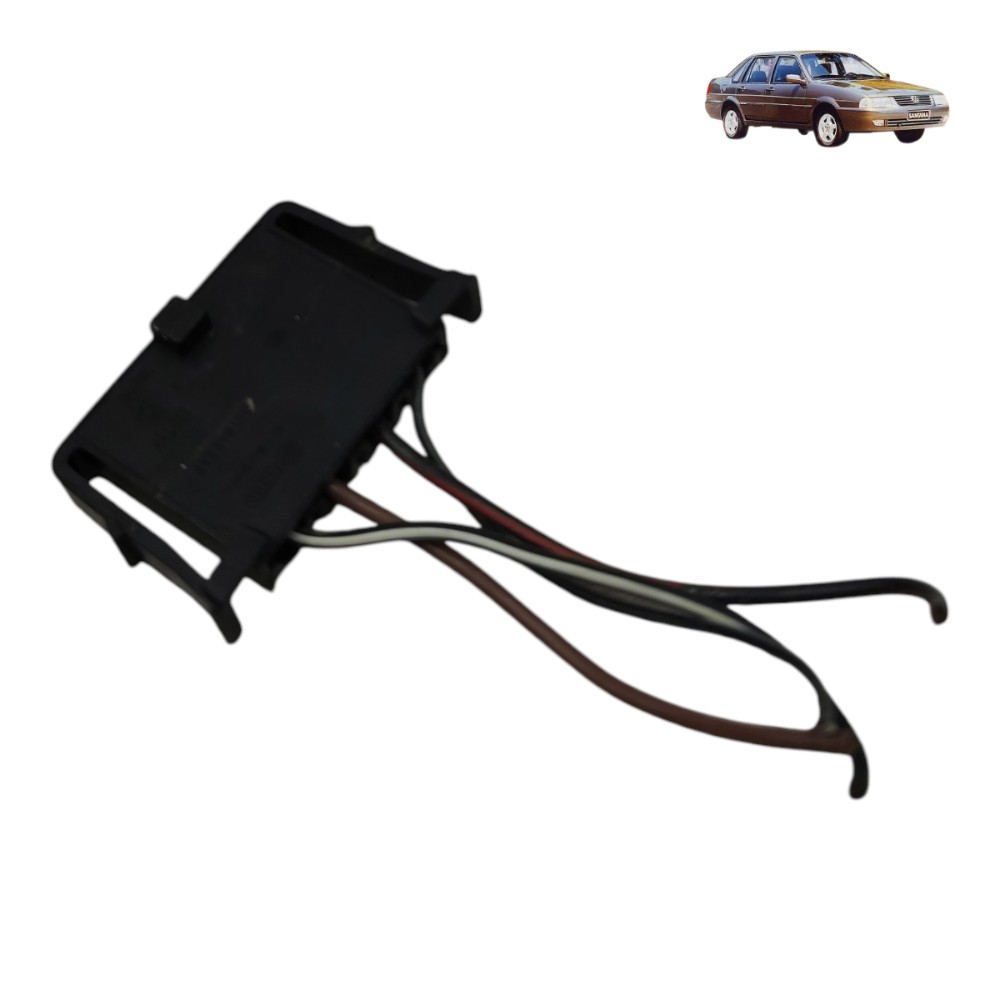 Plug conector lanterna carroceria vw santana 1999 2000 2001 1