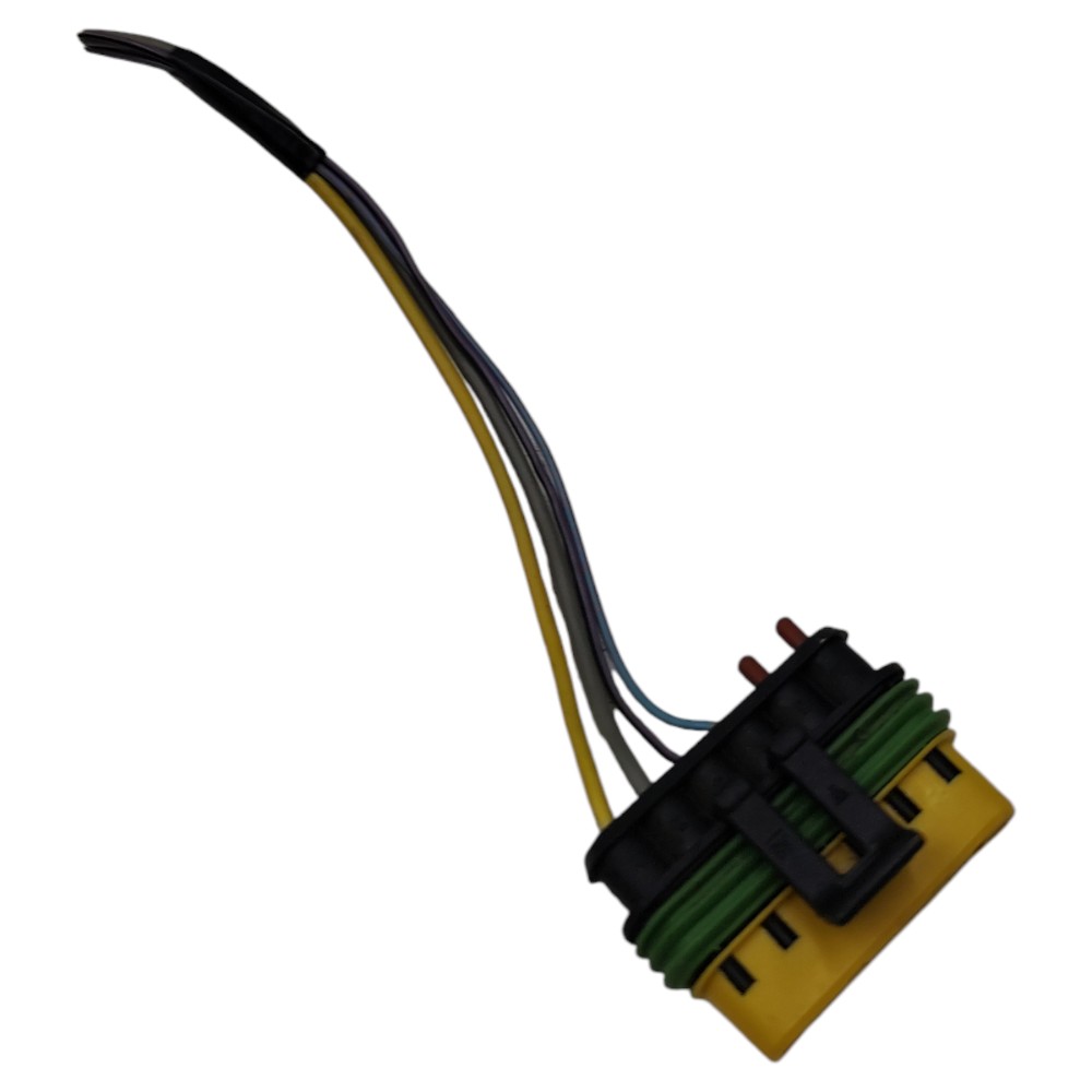 Plug conector fechadura porta traseira Fiat Idea 2005 2006 4