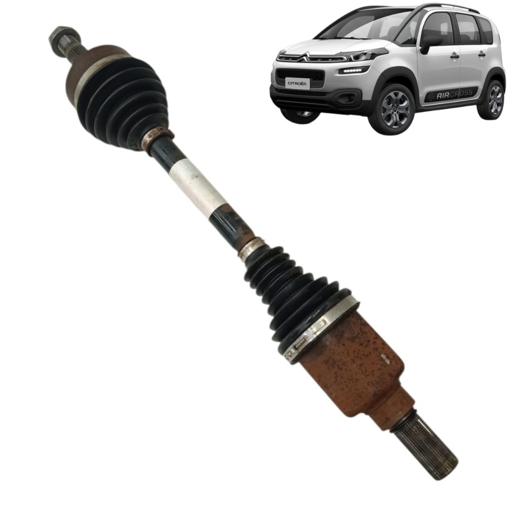 Semi eixo dianteiro esquerdo Citroen Aircross 2017 2018 2019