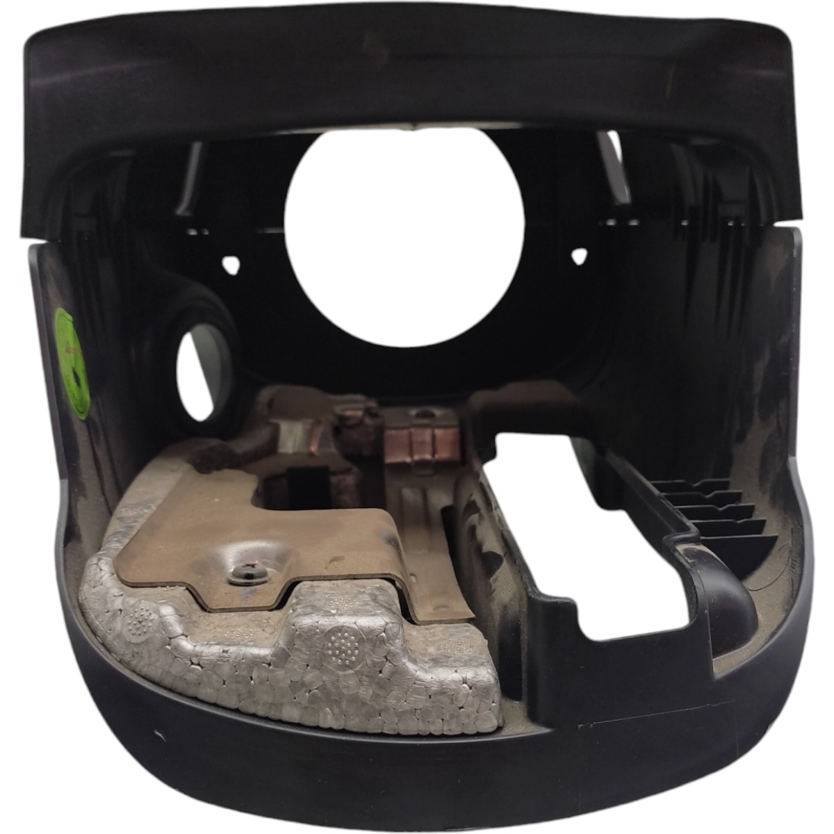 Par Acabamento Coluna Direção Hyundai I30 2009 2010 2011 12 Preto 5