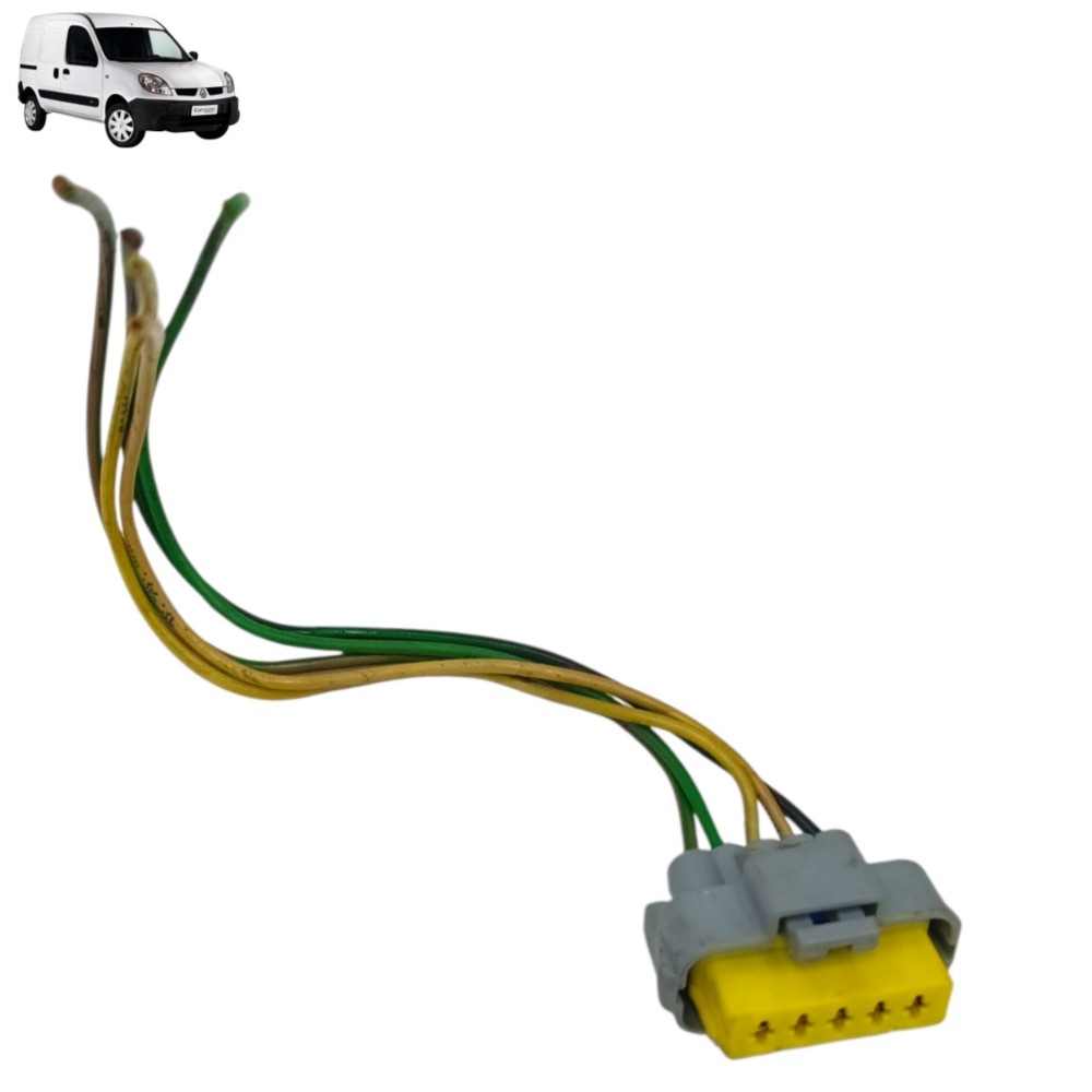 Plug Conector Motor Limpador Parabrisa Renault Kangoo 2013