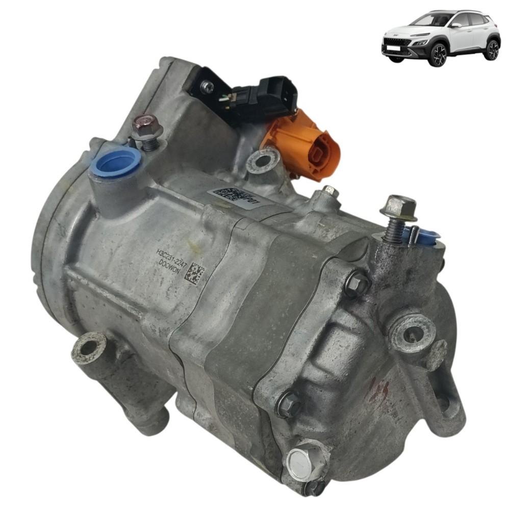 Compressor Ar Condicionado Hyundai Kona 1.6 Híbrido 2023 24