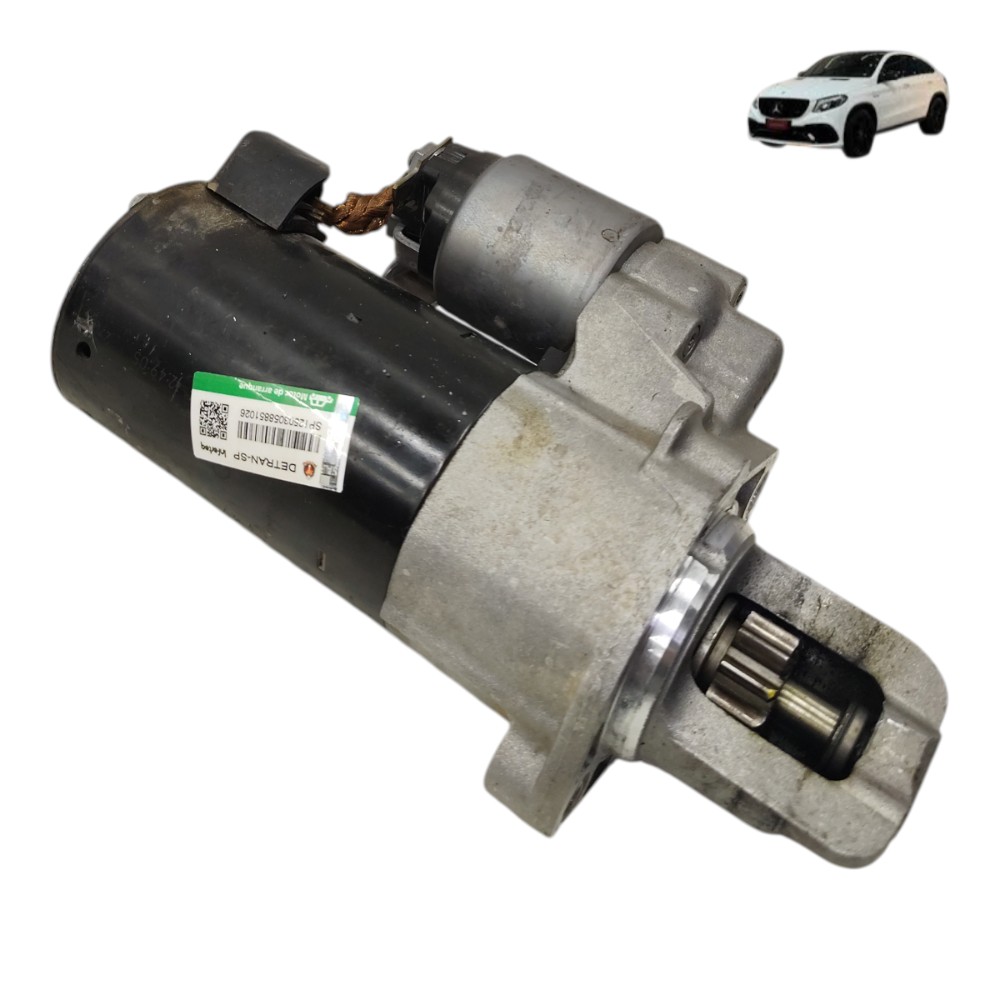 Motor Arranque Partida Mercedes Gle 43 Amg 10d 2017 2018 19 1