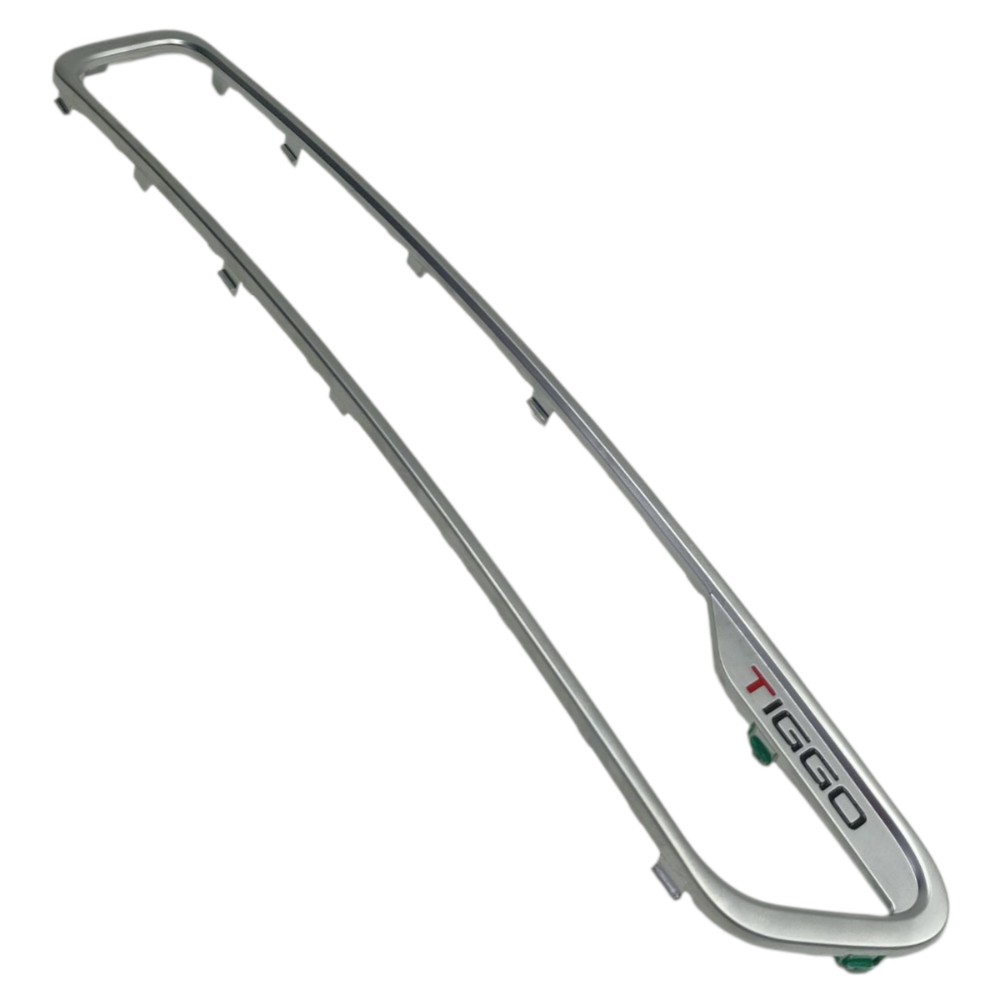 Friso Aplique Forro Dianteiro Direito Chery Tiggo 5x 2025 24 Prateado 2