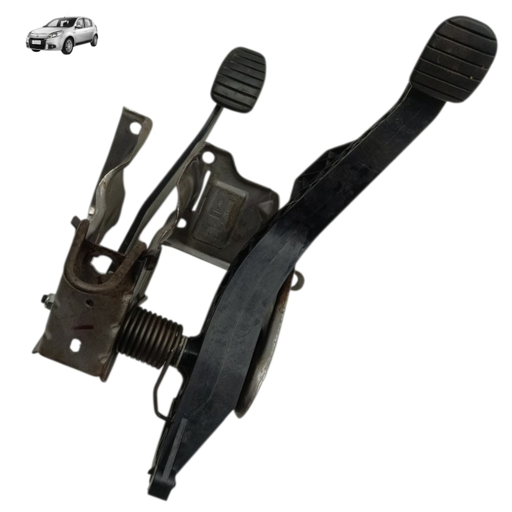 Pedaleira freio embreagem Renault Sandero 2014 2013 2012 11