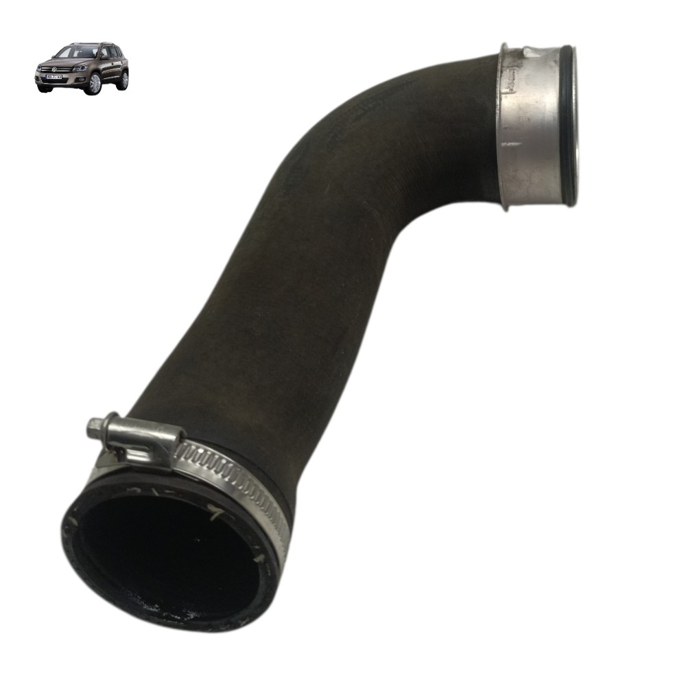 Mangueira Intercooler Turbina Vw Tiguan Tsi 2.0 2011 2012 Preto 1