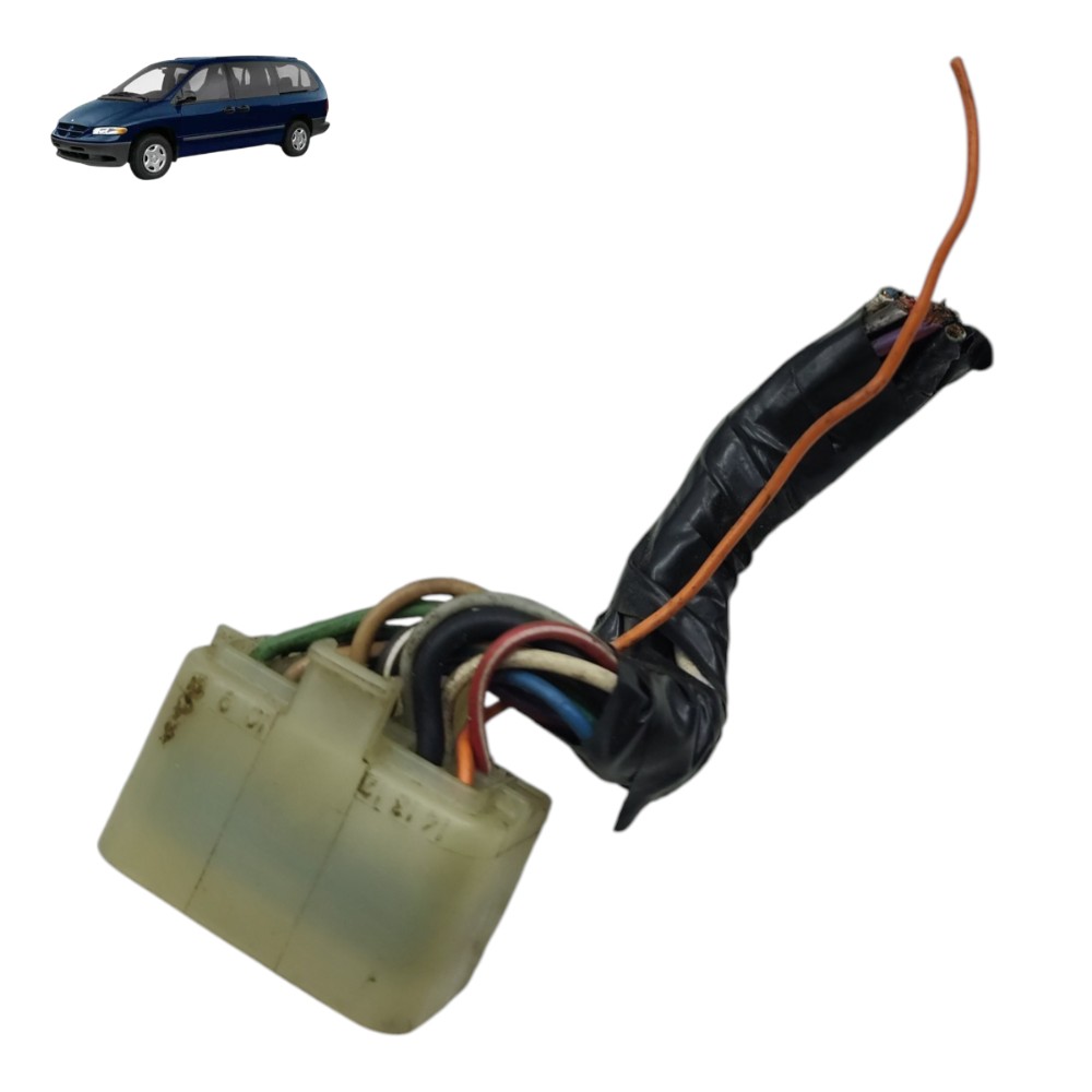 Plug Conector Comando Vidro Esquerdo Chrysler Caravan 2000 1