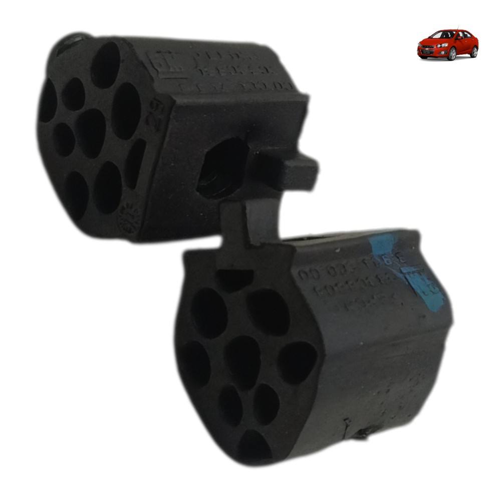 Par coxim superior radiador gm sonic cobalt onix 2014 2013 1