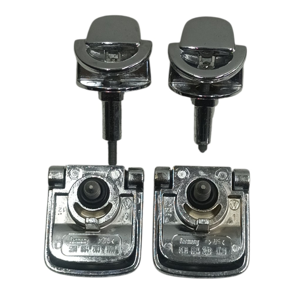 Jogo Grampo Fixação Porta Mala Vw Tiguan 2011 2012 2013 3