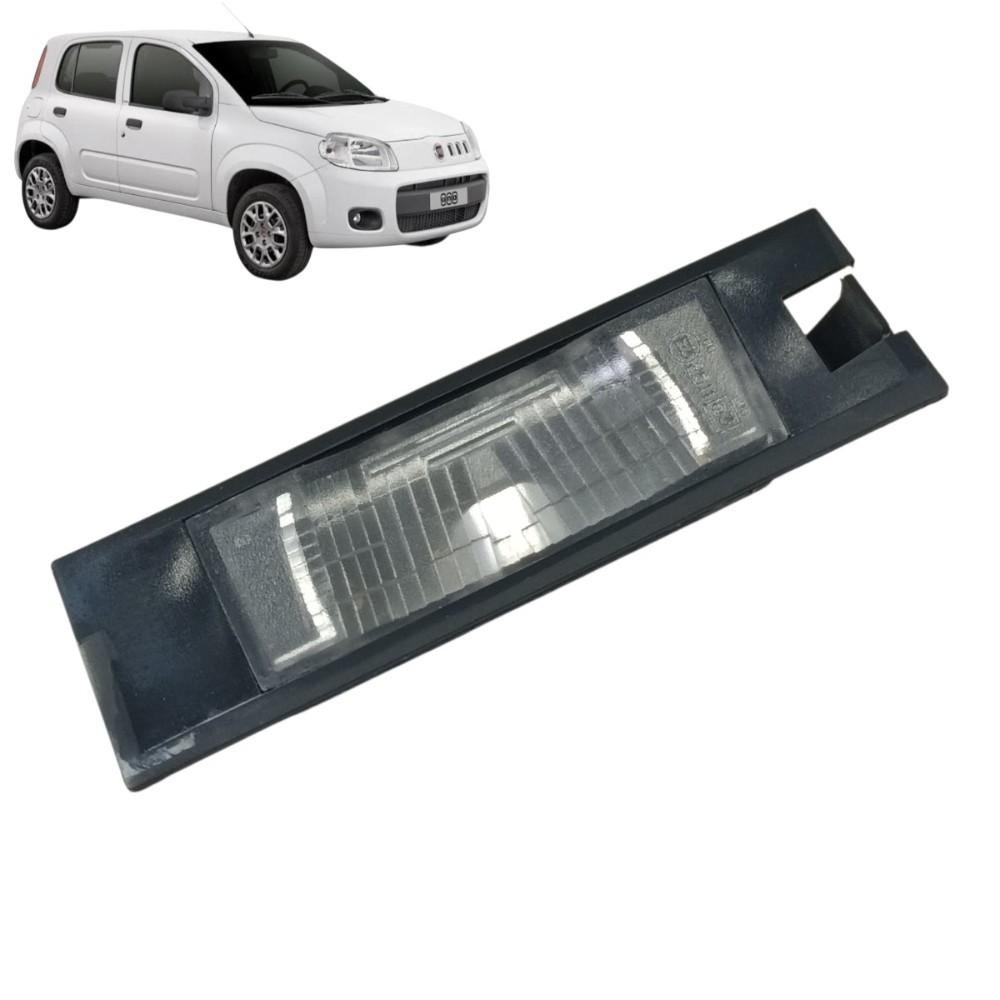Luz placa fiat uno Vivace 2012 2013 2014 2015 2016