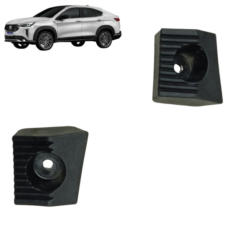 Par batente Impacto tampa traseira fiat fastback 2023 2024