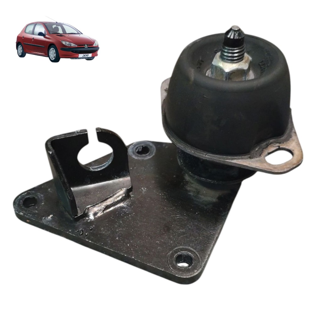Suporte Coxim Câmbio Peugeot 206 207 1.4 Flex 2007 2008 2009 1