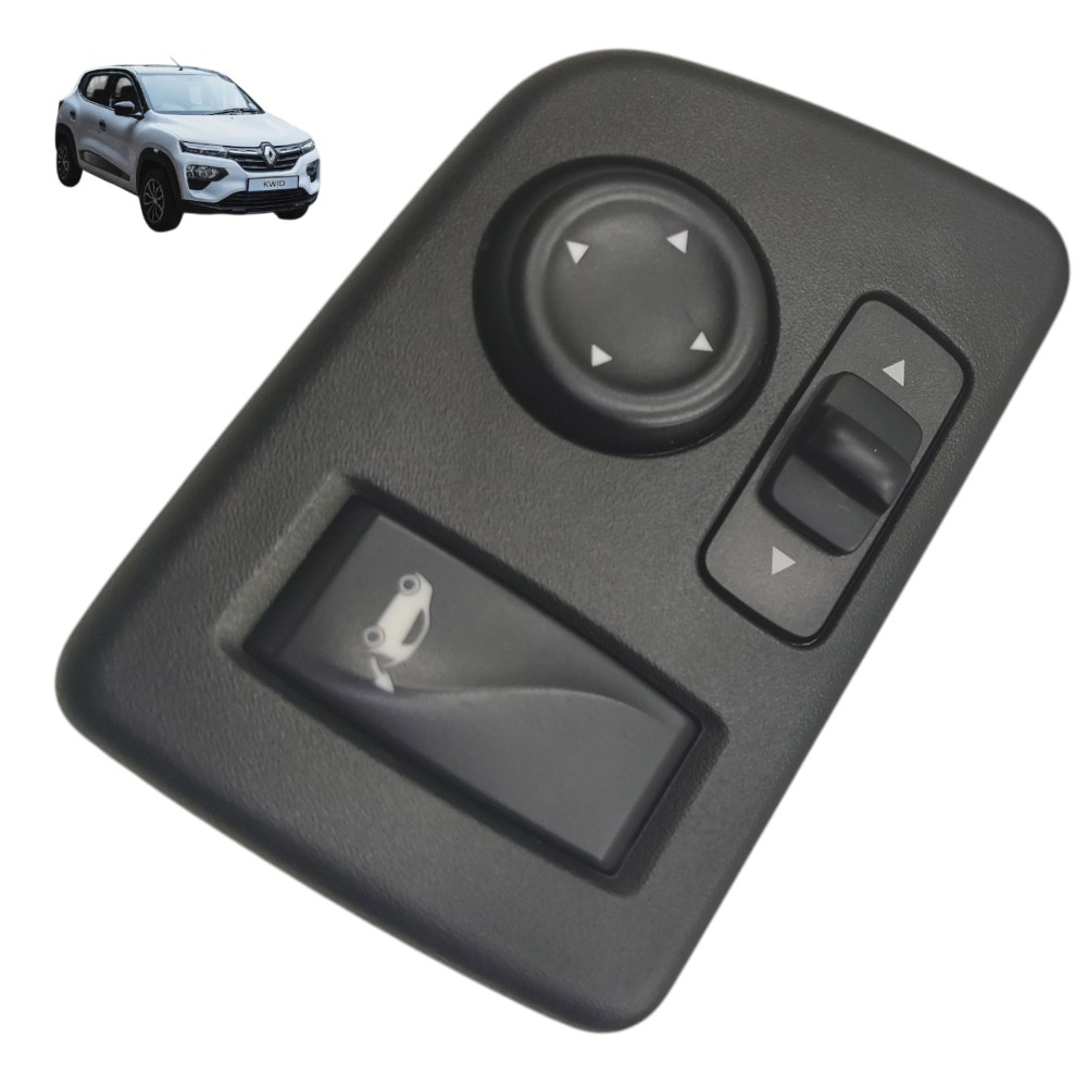Botão ajuste retrovisor abertura tampa Renault kwid 2021 20 1