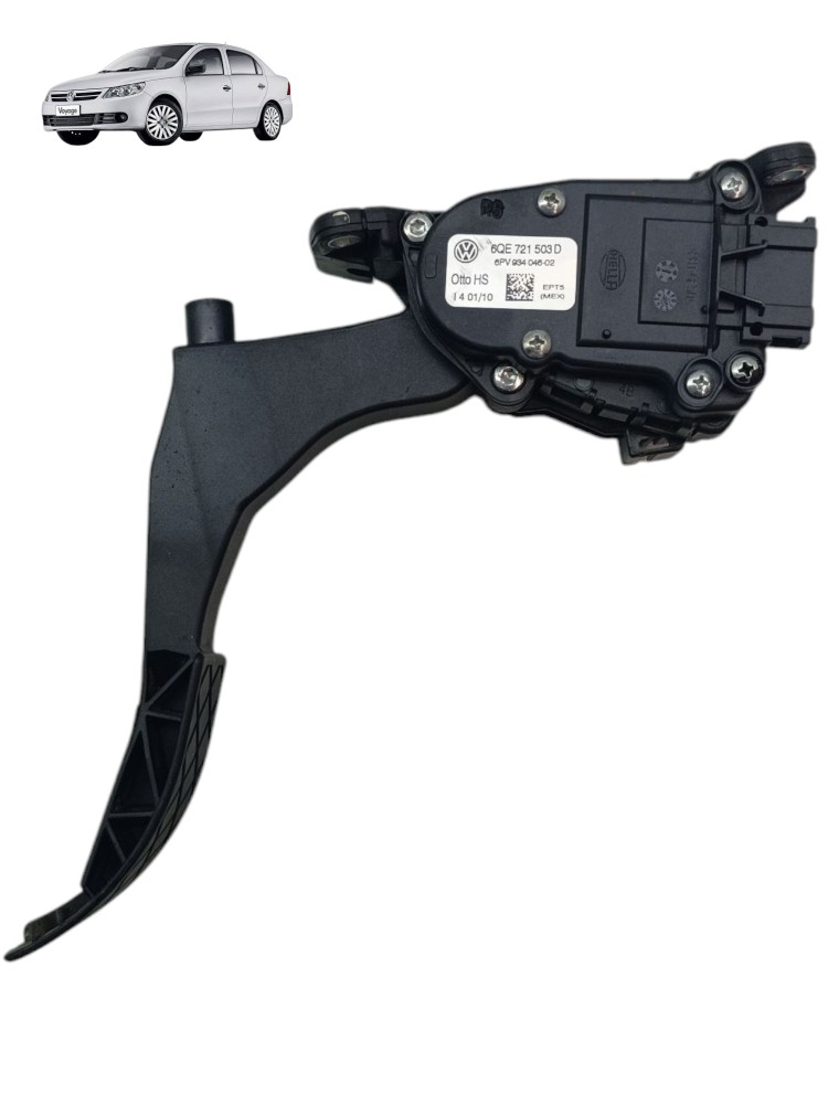 Pedal Acelerador Eletrônico Vw Voyage Gol Saveiro 1.0 G5 1