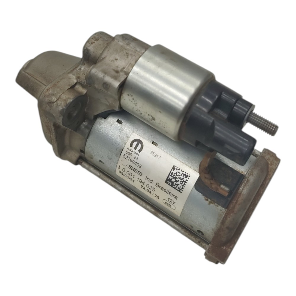 Motor partida arranque fiat argo 1.3 2024 2