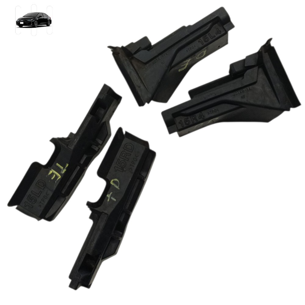Kit Guia Pestana Porta Toyota Corolla 2021 2022 2023 2024 1