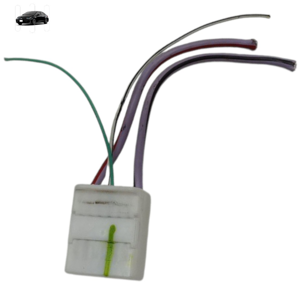 Conector fechadura dianteira direita Toyota Corolla 2023 24 1