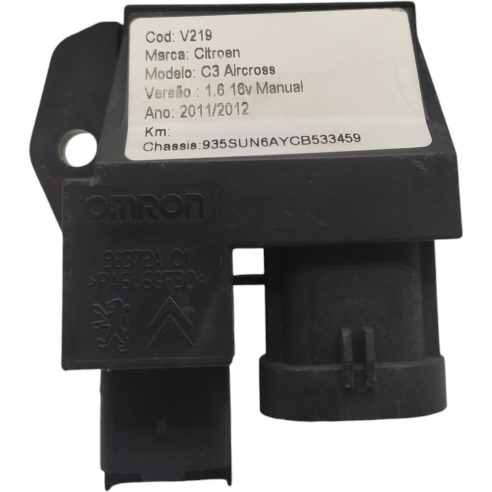 Resistência Ventoinha Radiador Citroen Aircross 1.6 2011 12 1