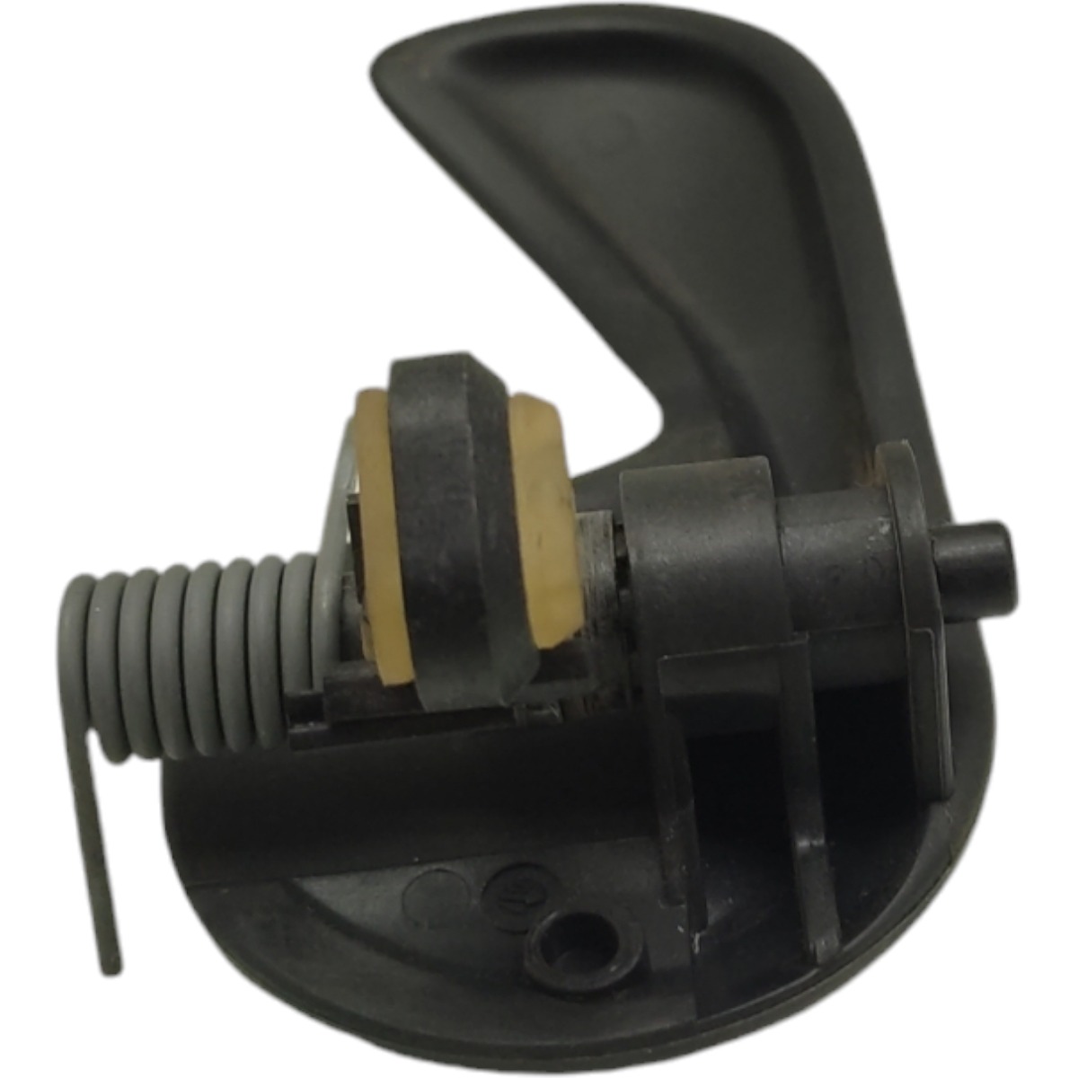 Maçaneta Interna Lado Esquerdo Renault Sandero 2007 2008 09 Preto Dianteira/traseira 3