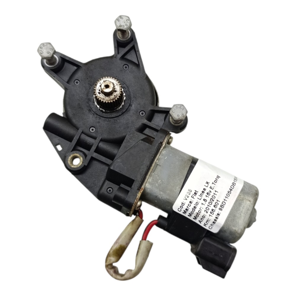 Máquina Vidro Porta Traseira Direita Fiat Linea 2009 2010 11 2
