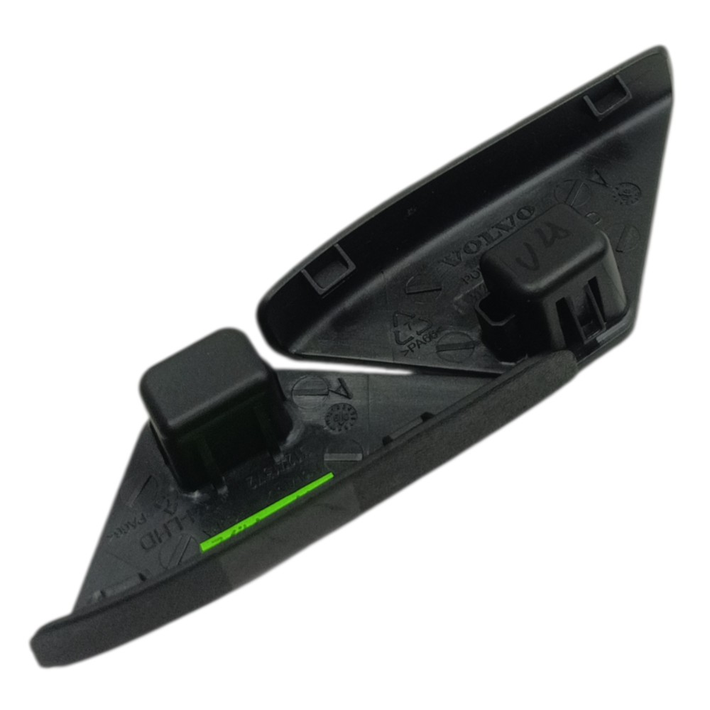 Par limitador acabamento porta luvas volvo xc60 2009 2010 11 4