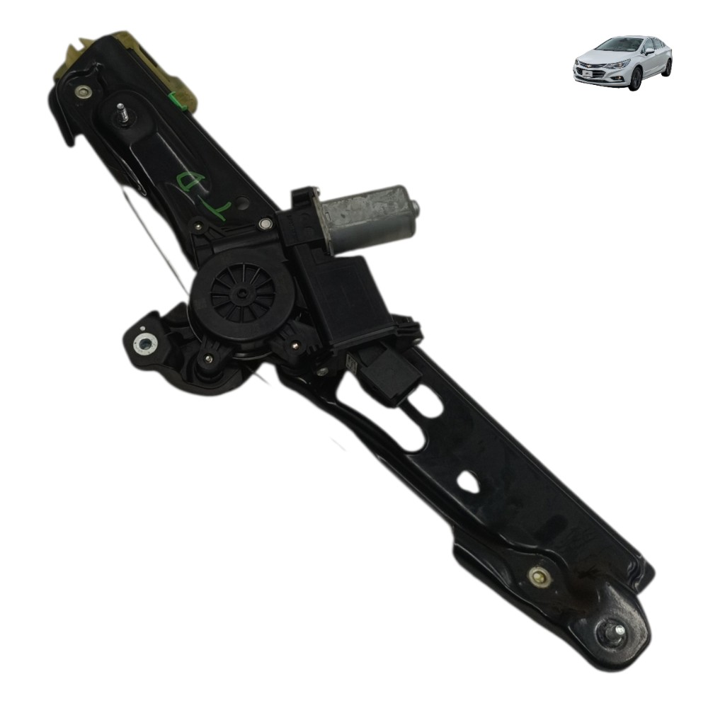 Motor máquina vidro traseiro direito gm cruze 2016 2017 2018