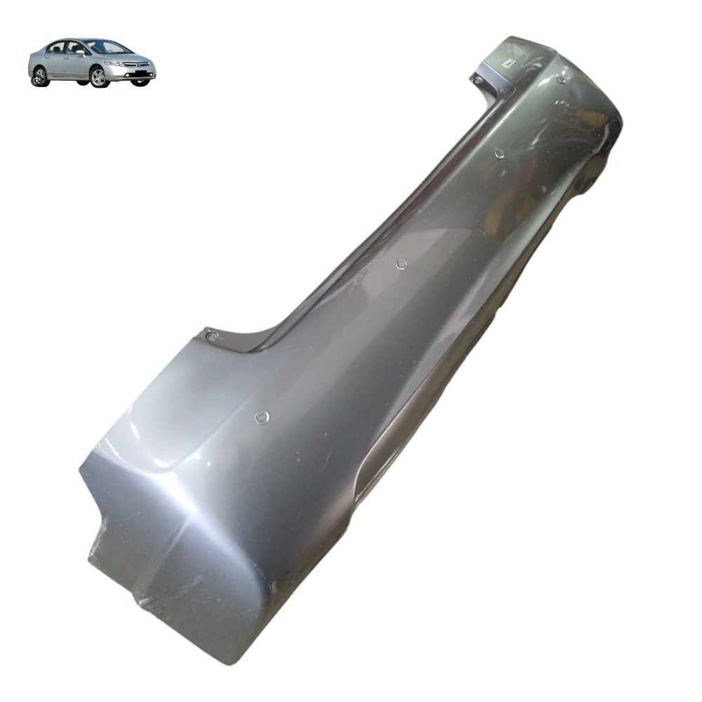Parachoque Traseiro Honda Civic G8 2007 2008 2009 2010 2011 1